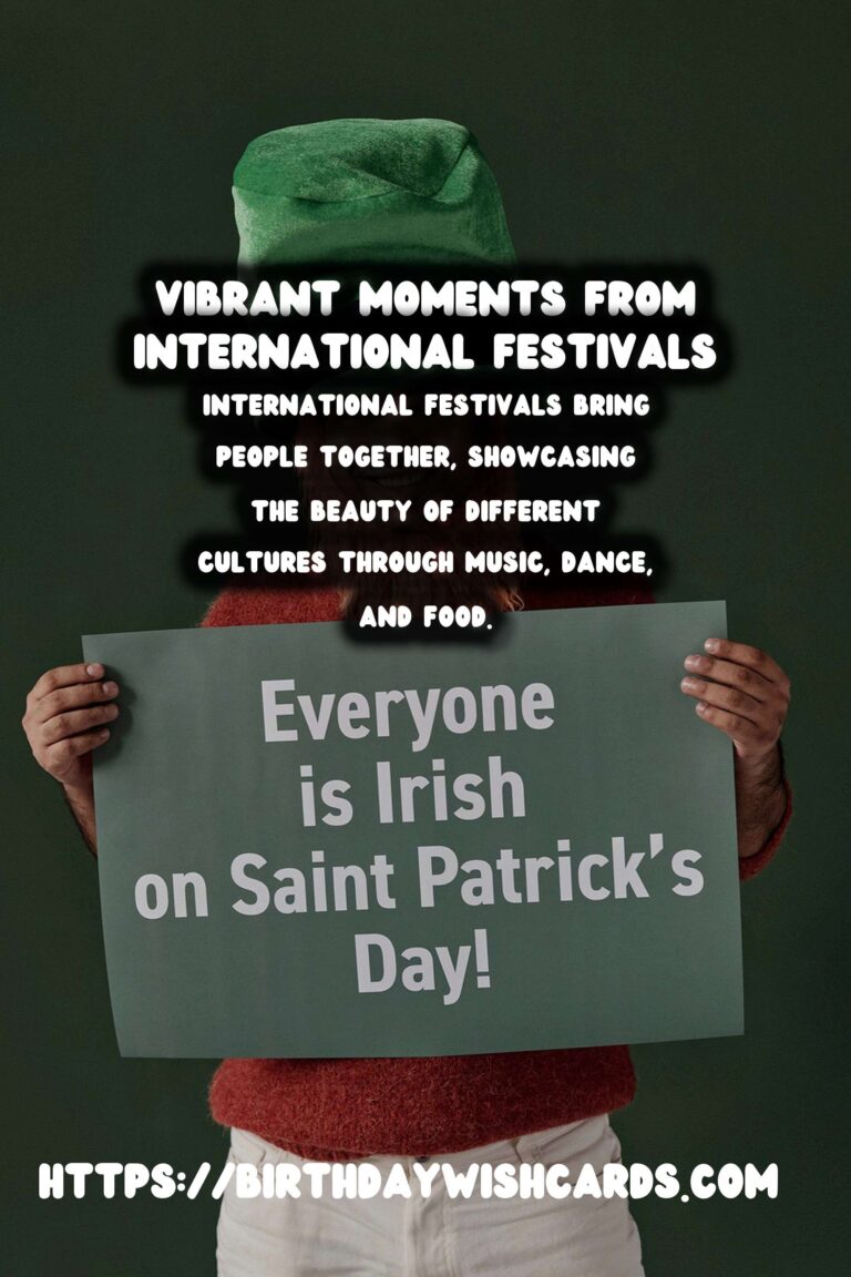 Why International Festival Guides That Capture the Moment