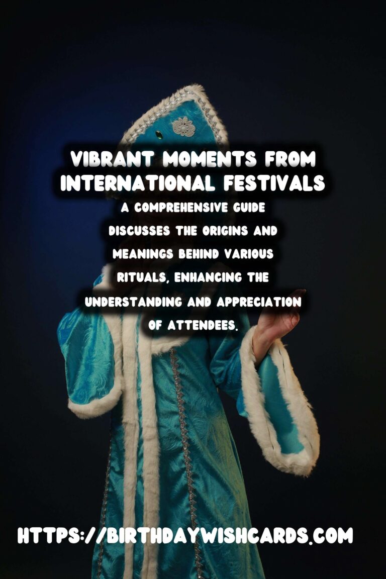 Why International Festival Guides That Capture the Moment