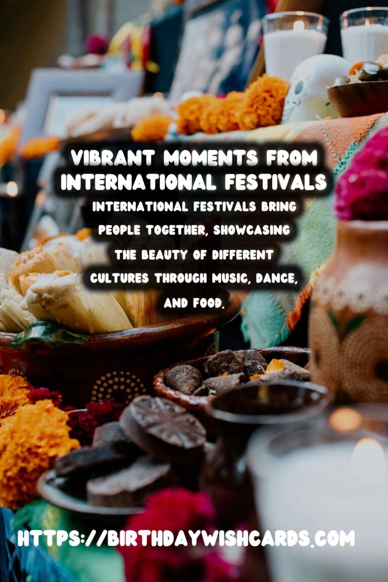 Why International Festival Guides That Capture the Moment