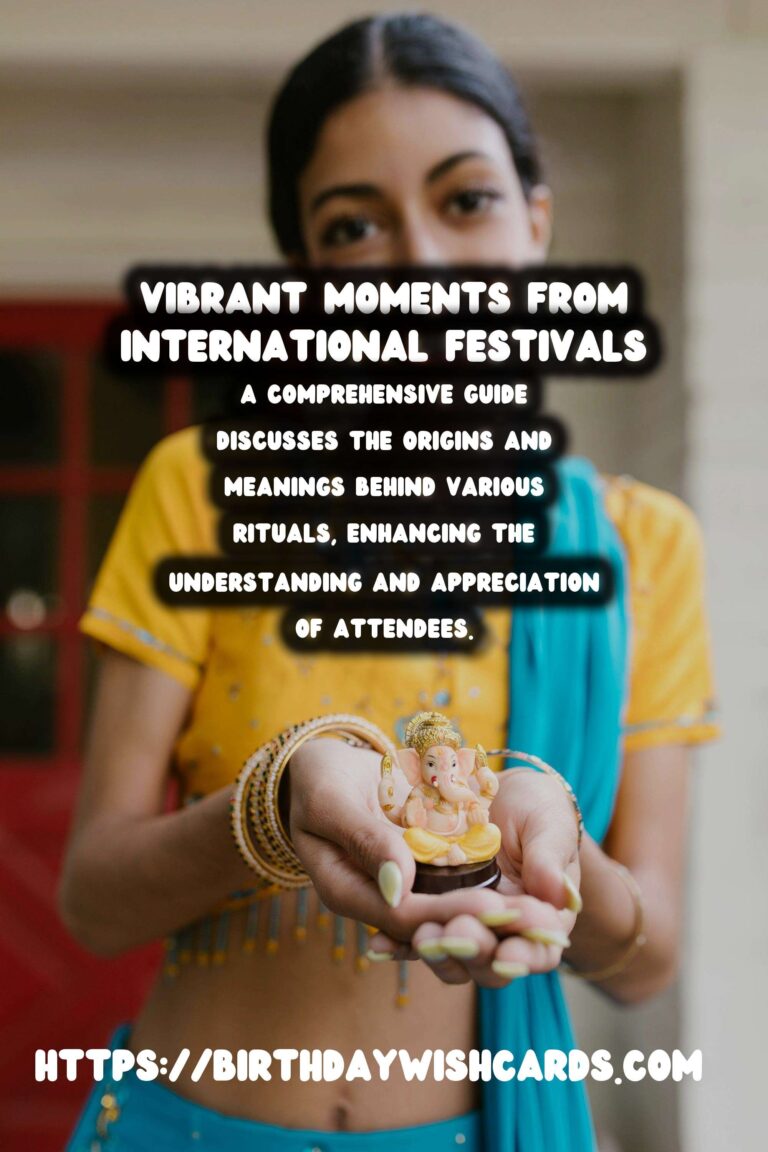 Why International Festival Guides That Capture the Moment
