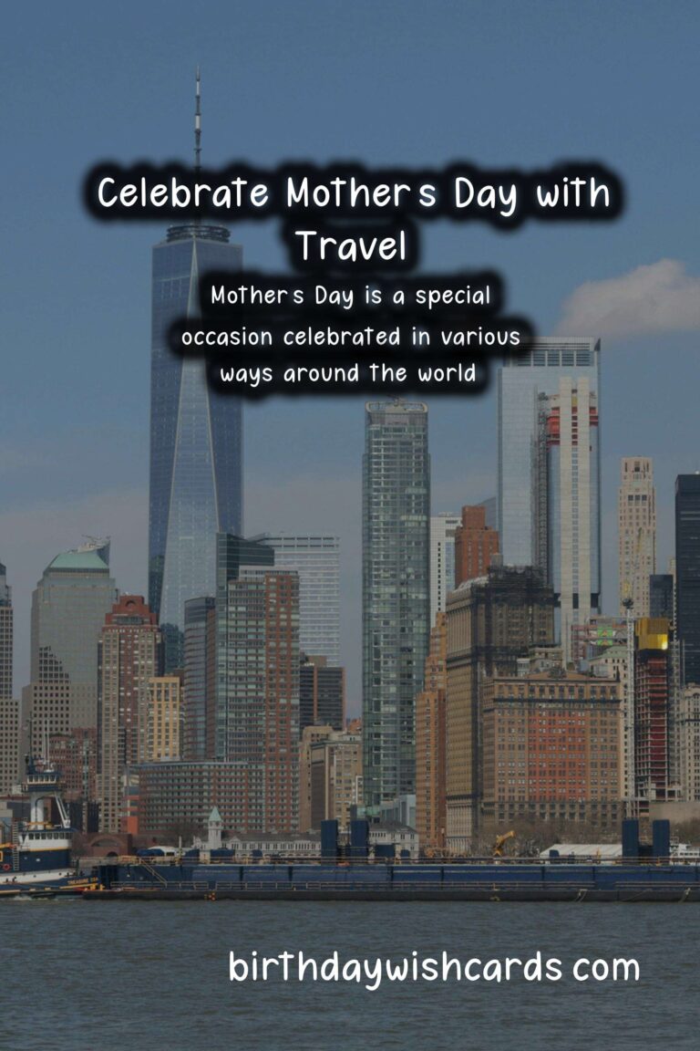 Why Mother’s Day Should Be on Your Travel Bucket List