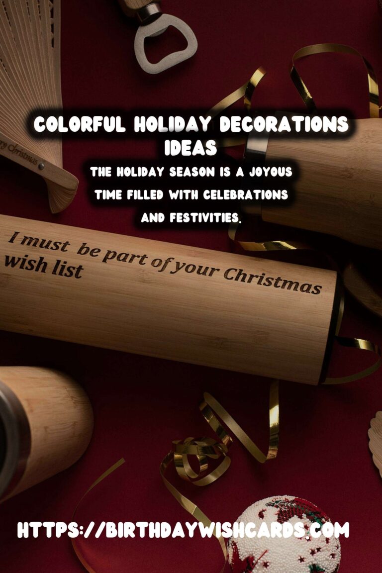 10 Colorful Holiday Decoration Tips Ideas for Holidays & Festivals