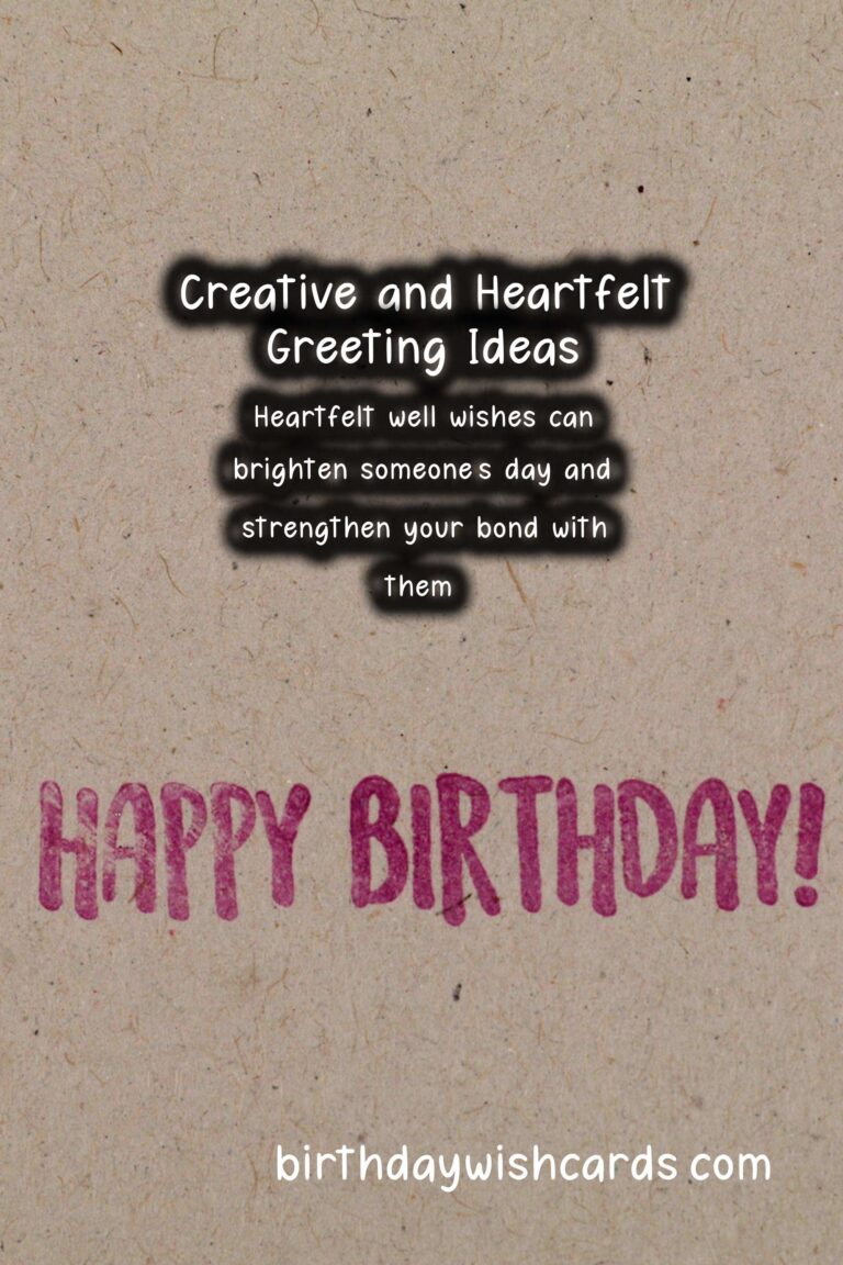10 Heartfelt Well Wishes Ideas for Wishes & Greetings