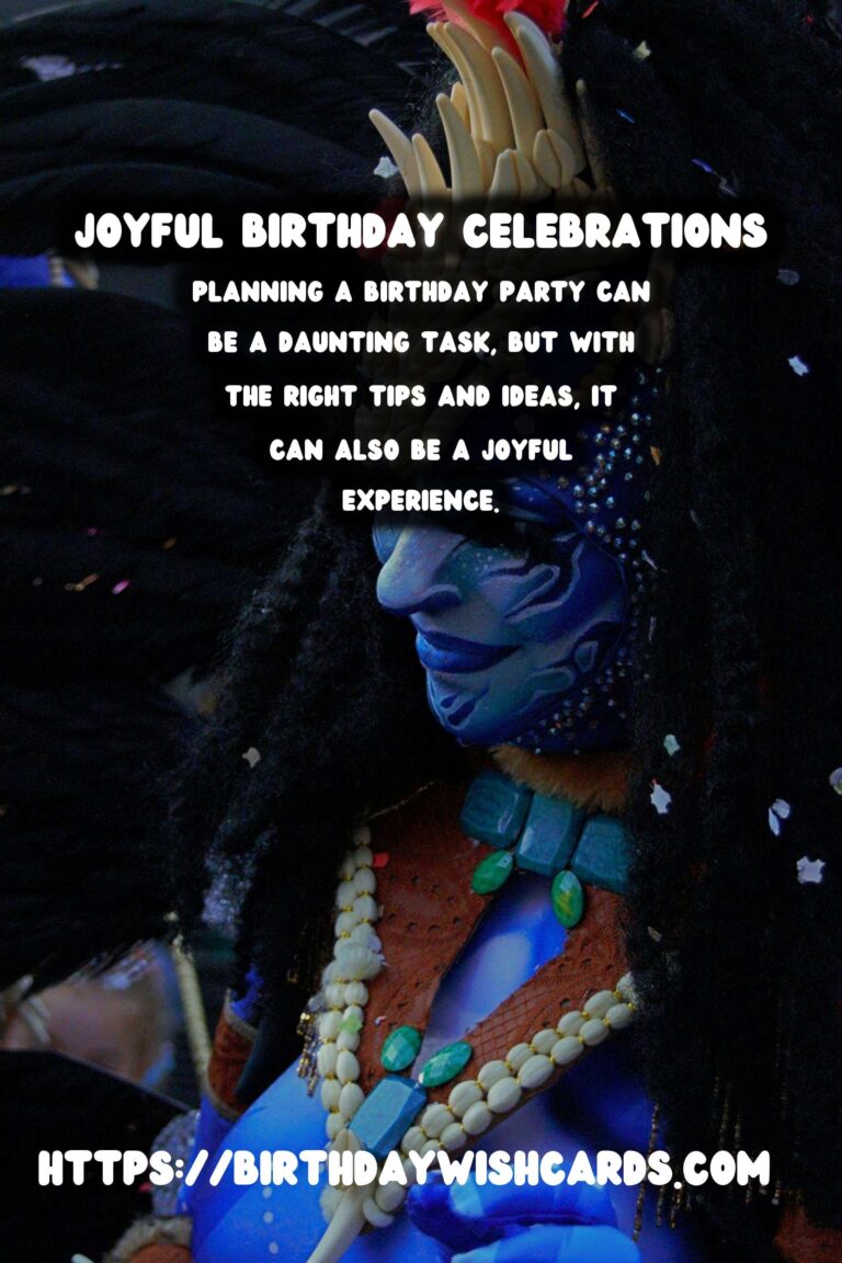 10 Joyful Birthday Planning Tips Ideas for Birthdays