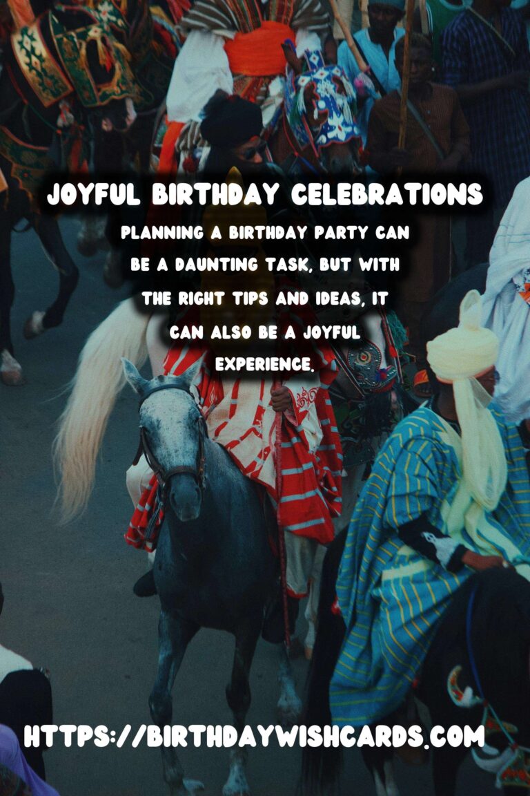 10 Joyful Birthday Planning Tips Ideas for Birthdays