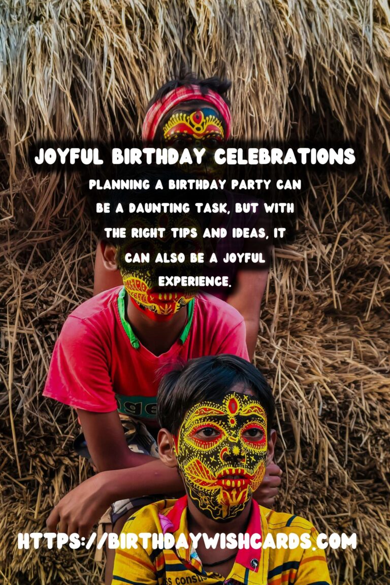 10 Joyful Birthday Planning Tips Ideas for Birthdays