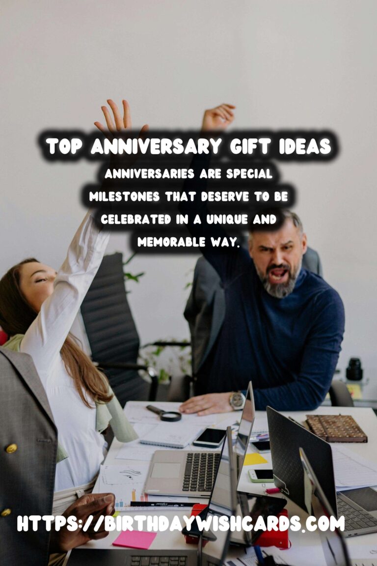 10 Top Anniversary Gift Ideas for Memorable Celebrations