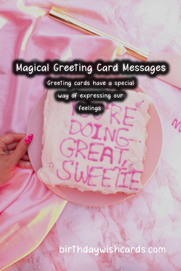 100 Magical Greeting Card Messages Ideas for Wishes & Greetings