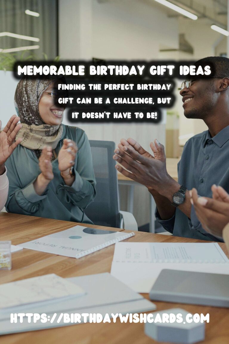 15 Memorable Birthday Gift Ideas for Celebrating Birthdays