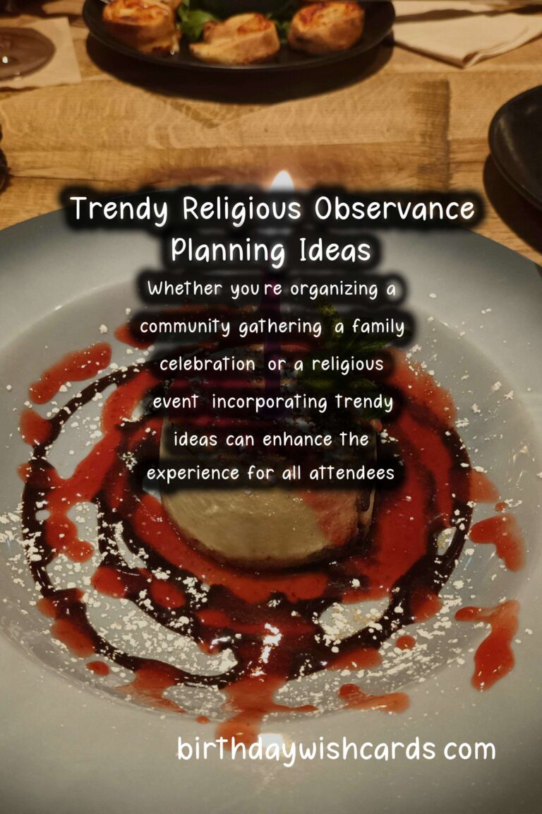 15 Trendy Religious Observance Planning Ideas for Cultural & Religious Events