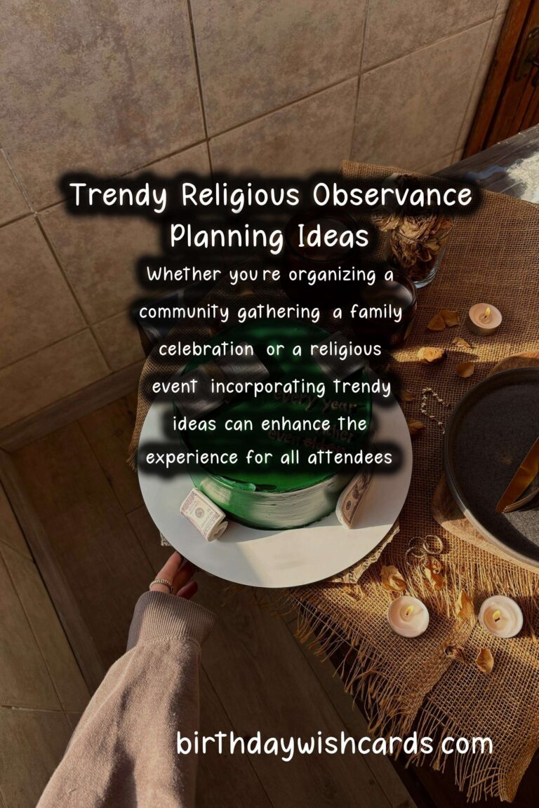15 Trendy Religious Observance Planning Ideas for Cultural & Religious Events