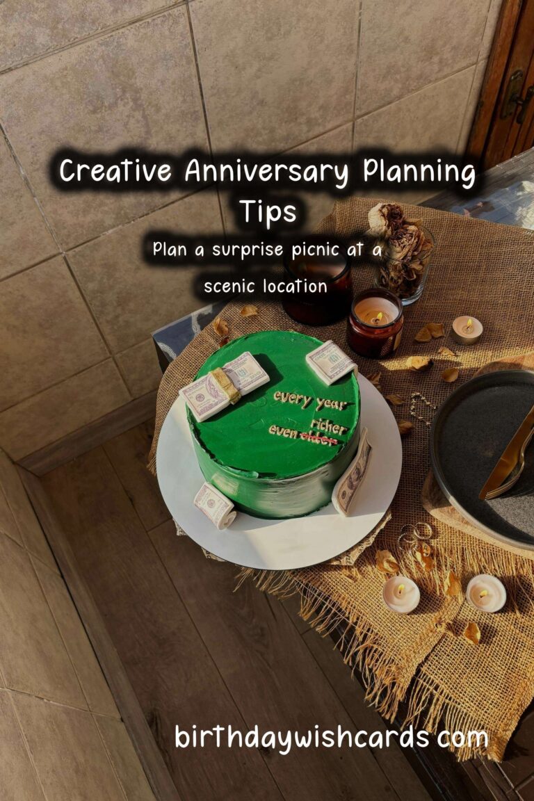 20 Creative Anniversary Planning Tips and Ideas for Unforgettable Celebrations