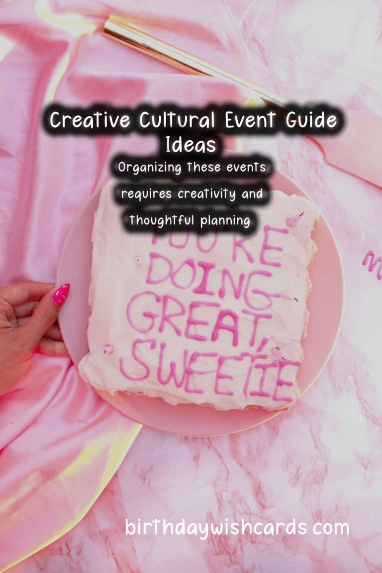20 Creative Cultural Event Guide Ideas for Cultural & Religious Events
