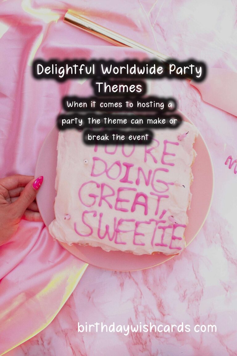 20 Delightful Worldwide Party Themes Ideas for Global Celebrations