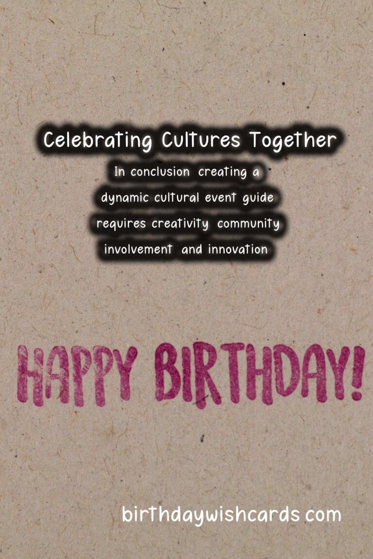 20 Dynamic Cultural Event Guide Ideas for Cultural & Religious Events