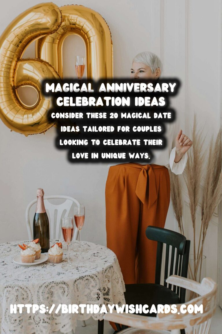 20 Magical Anniversary Date Ideas for Unforgettable Celebrations