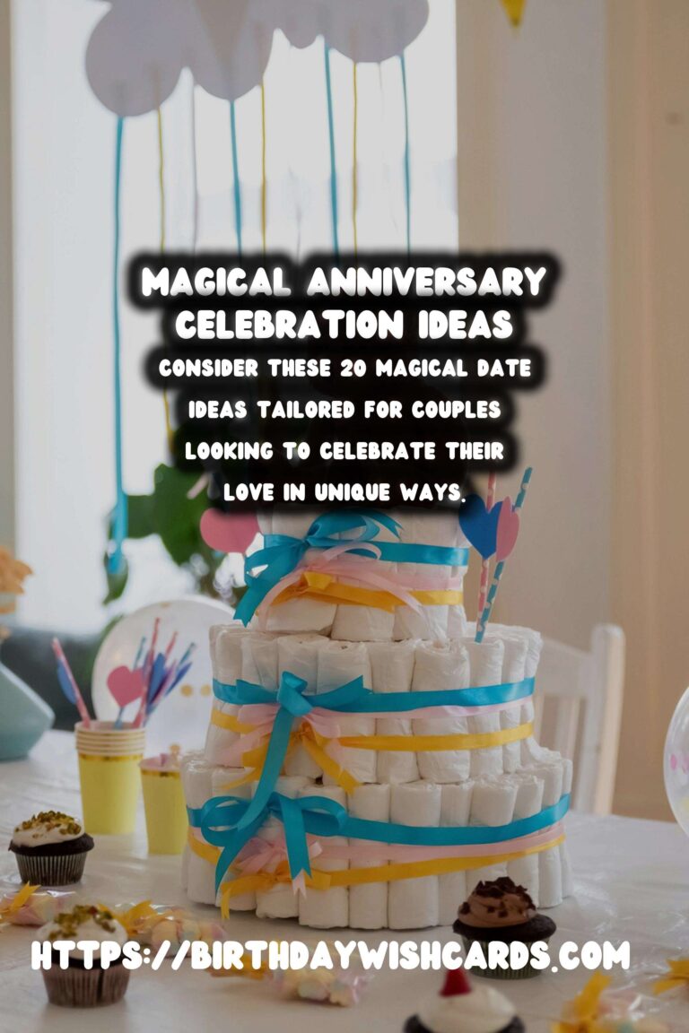 20 Magical Anniversary Date Ideas for Unforgettable Celebrations