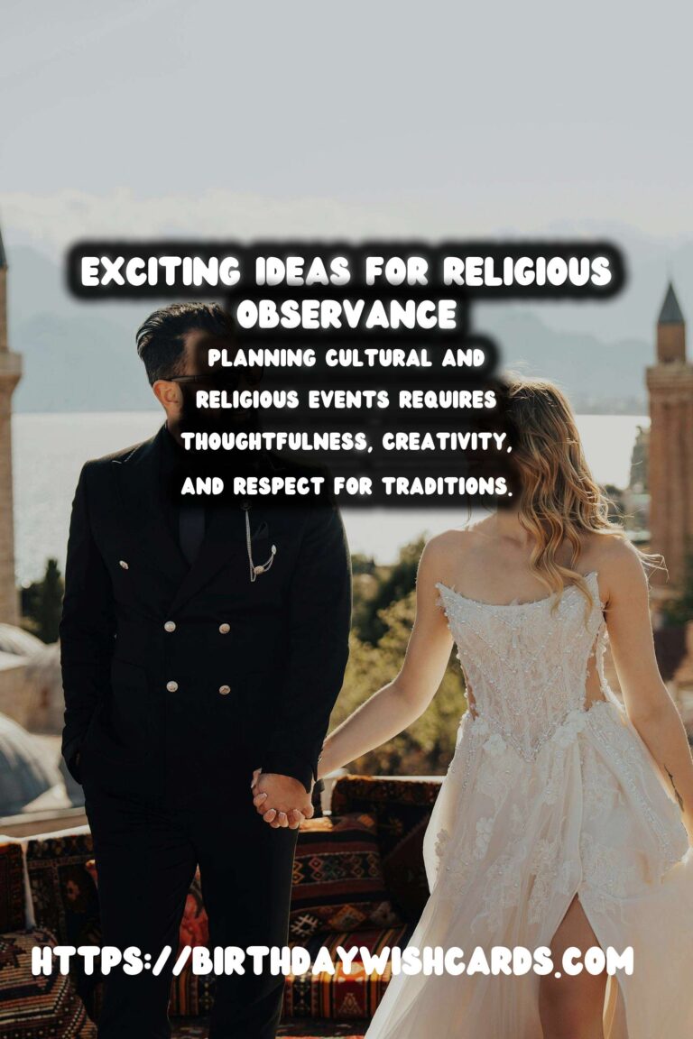 25 Bold Religious Observance Planning Ideas for Cultural & Religious Events