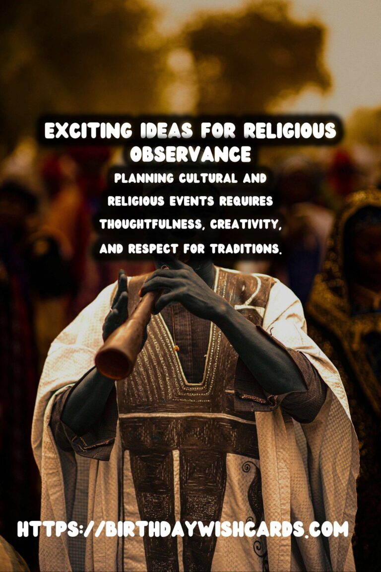 25 Bold Religious Observance Planning Ideas for Cultural & Religious Events