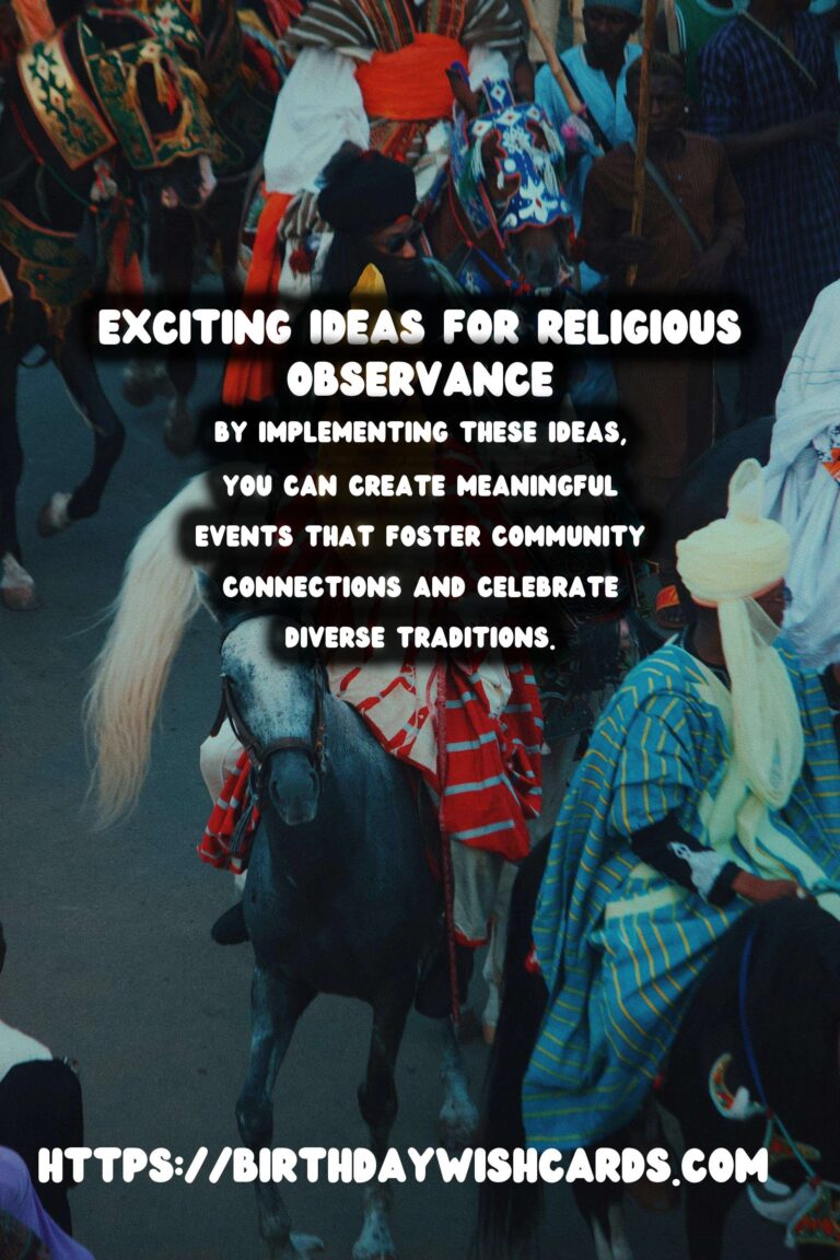 25 Bold Religious Observance Planning Ideas for Cultural & Religious Events