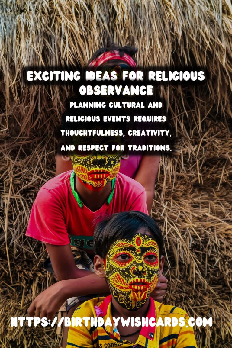 25 Bold Religious Observance Planning Ideas for Cultural & Religious Events