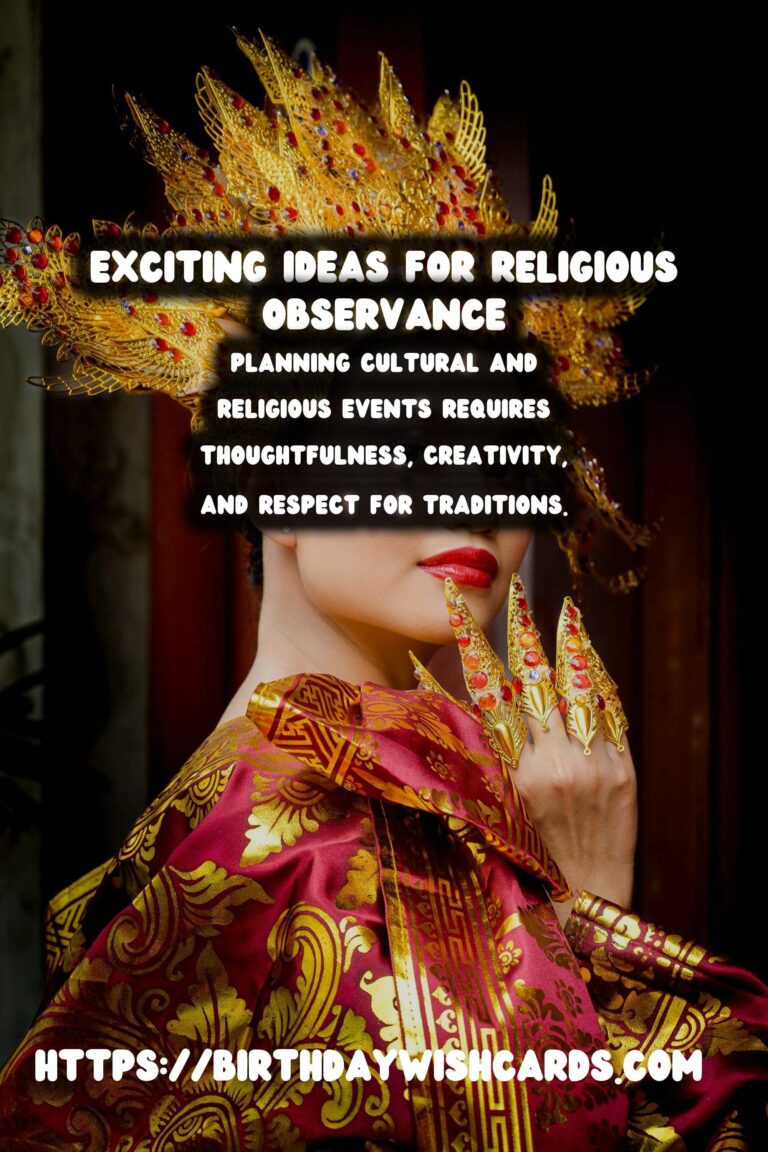 25 Bold Religious Observance Planning Ideas for Cultural & Religious Events
