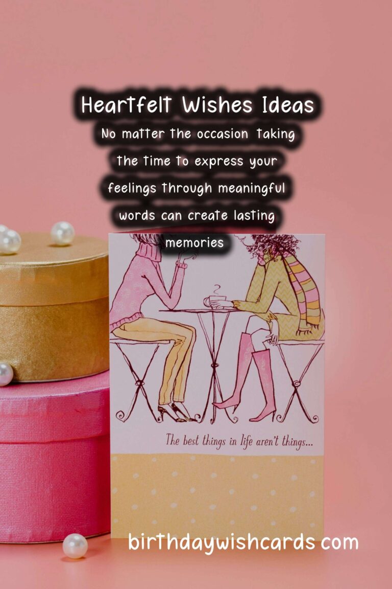 25 Refreshing Heartfelt Wishes Ideas for Wishes & Greetings