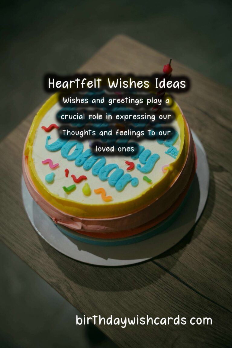 25 Refreshing Heartfelt Wishes Ideas for Wishes & Greetings