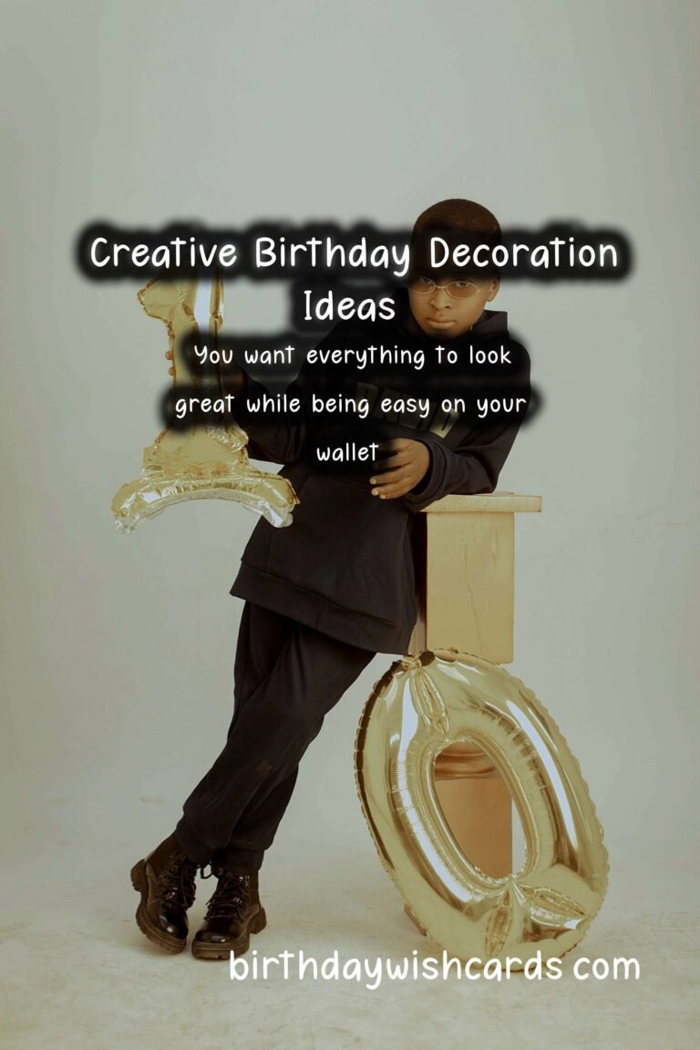 25 Simple Birthday Decorations Ideas for Birthdays