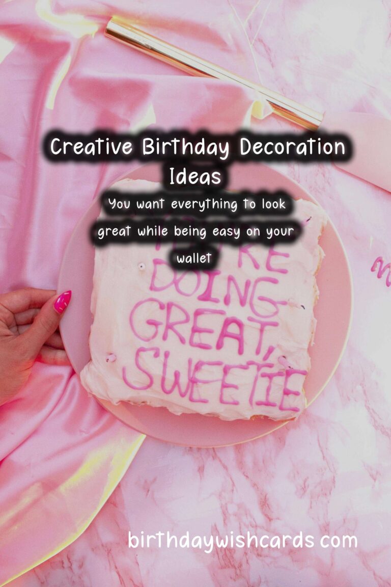 25 Simple Birthday Decorations Ideas for Birthdays