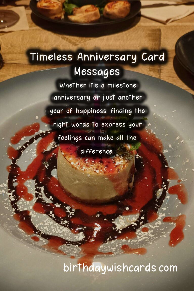 25 Timeless Anniversary Card Messages Ideas for Anniversaries