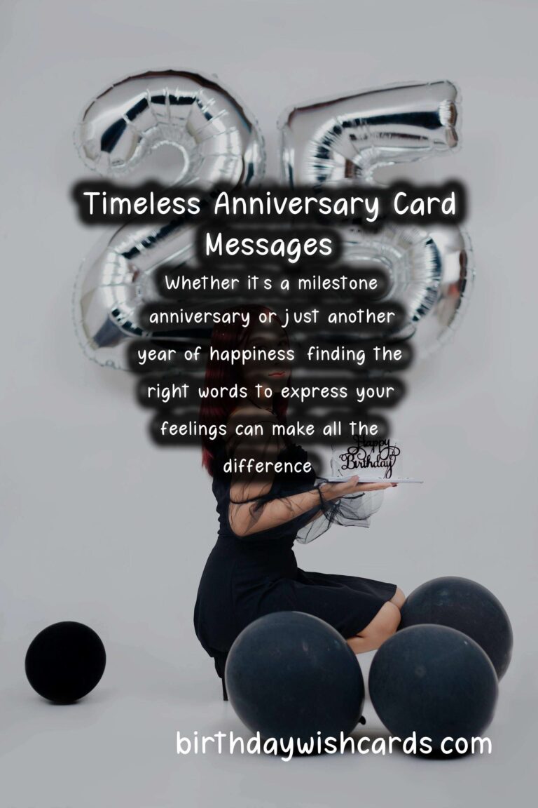 25 Timeless Anniversary Card Messages Ideas for Anniversaries