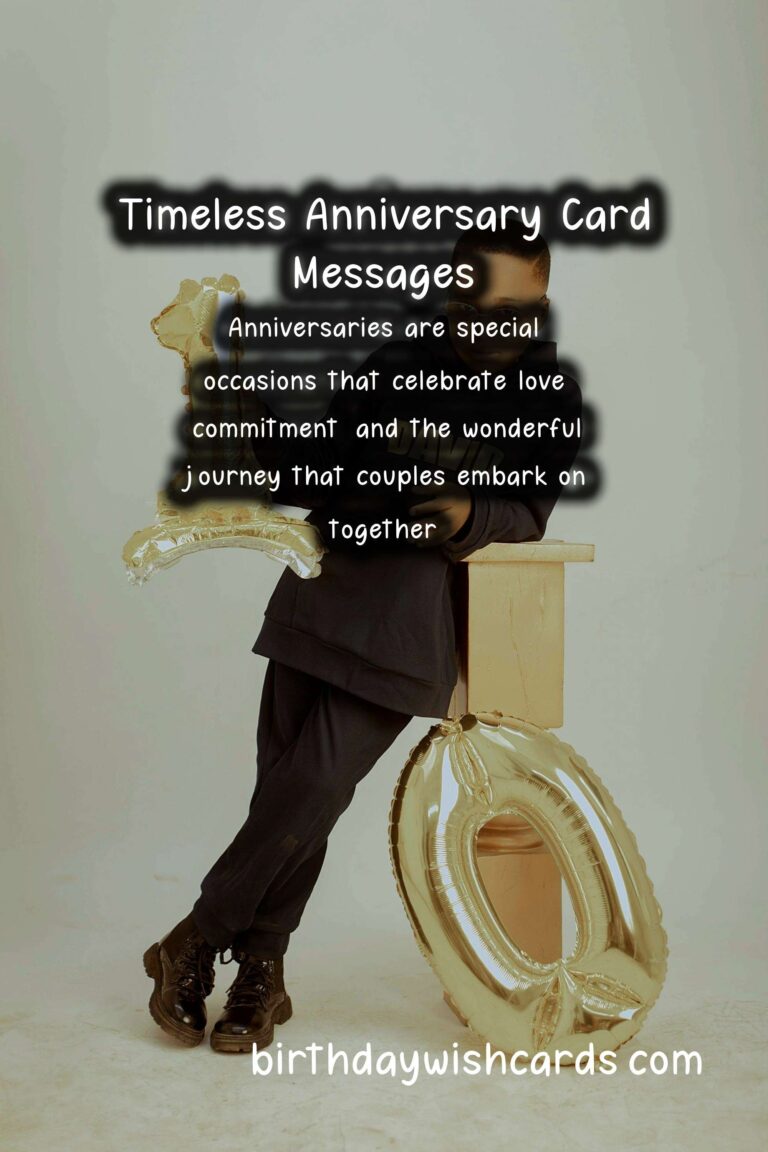 25 Timeless Anniversary Card Messages Ideas for Anniversaries