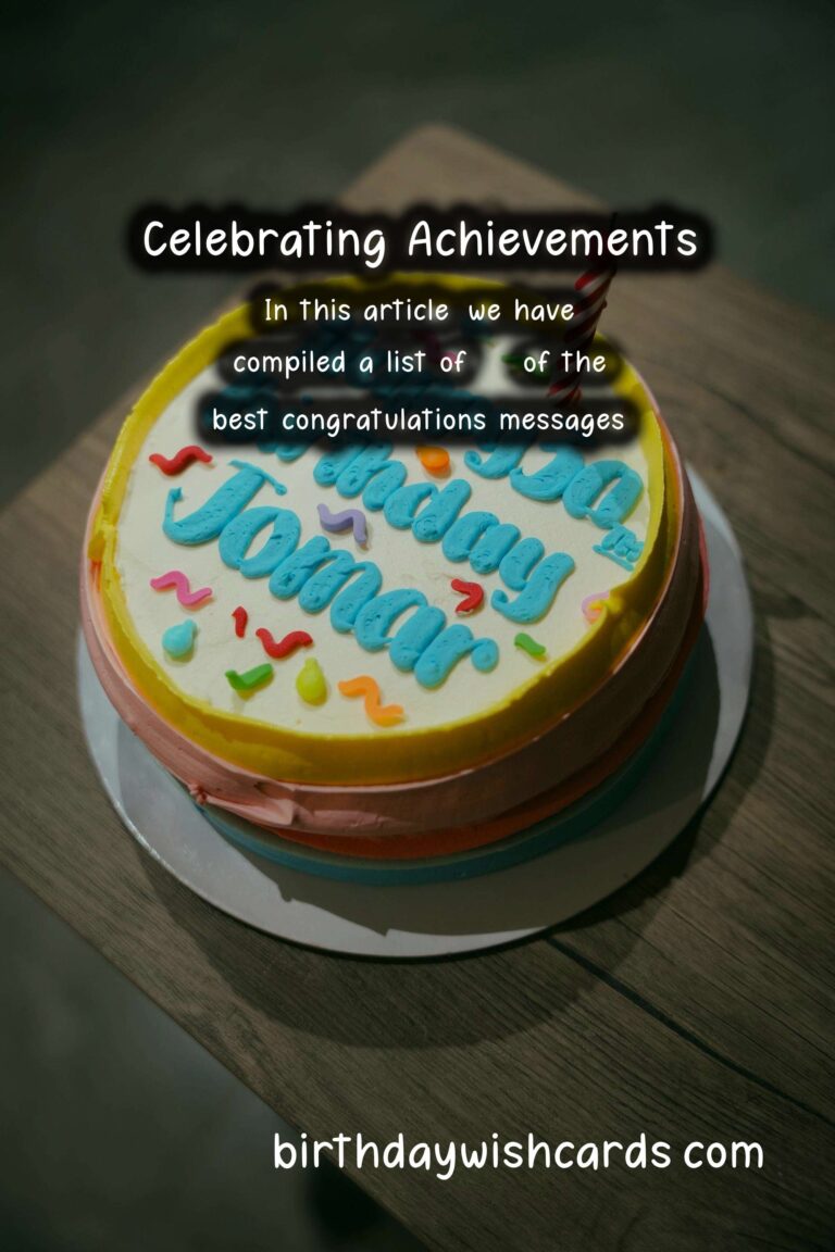 30 Best Congratulations Messages Ideas for Wishes & Greetings