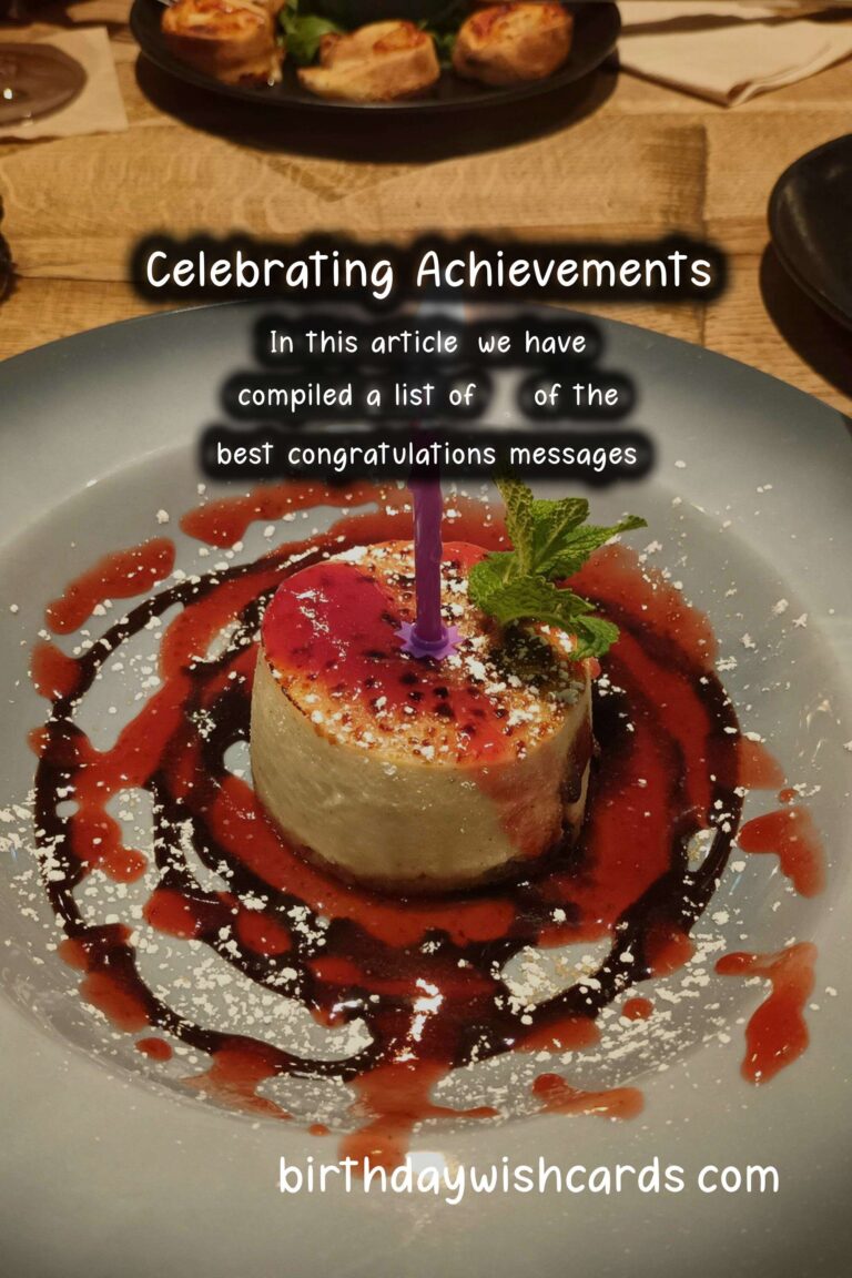 30 Best Congratulations Messages Ideas for Wishes & Greetings