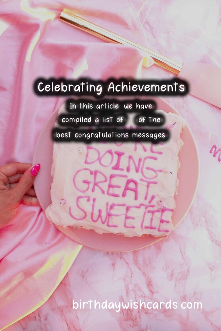 30 Best Congratulations Messages Ideas for Wishes & Greetings