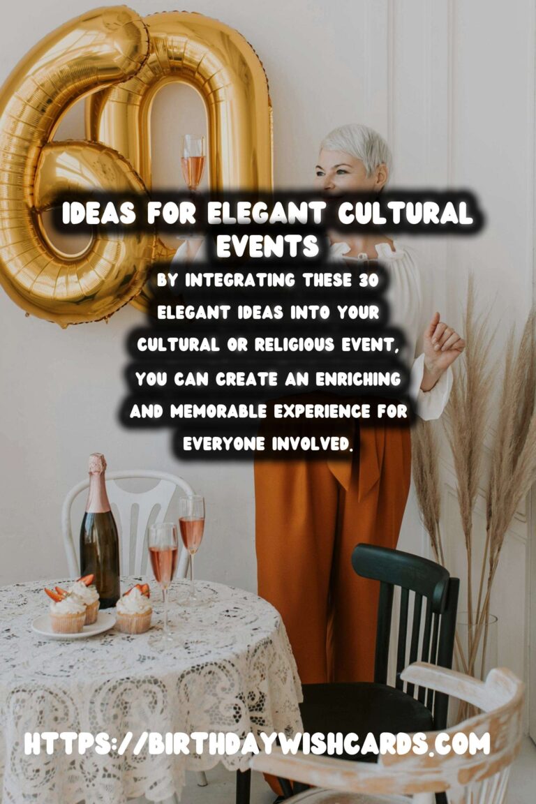 30 Elegant Cultural Event Guide Ideas for Cultural & Religious Events