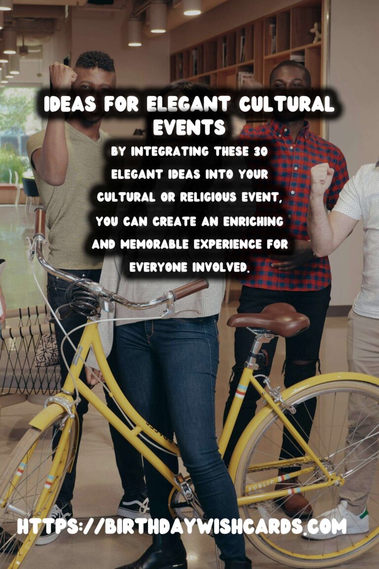 30 Elegant Cultural Event Guide Ideas for Cultural & Religious Events