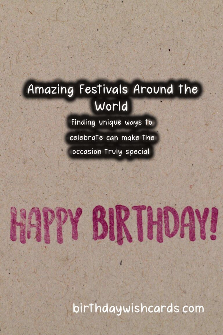 30 Incredible Global Celebration Ideas for Unforgettable Experiences