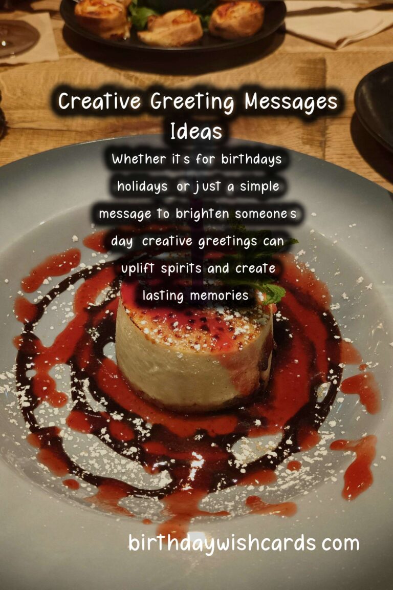 30 Joyful Creative Greeting Messages Ideas for Wishes & Greetings