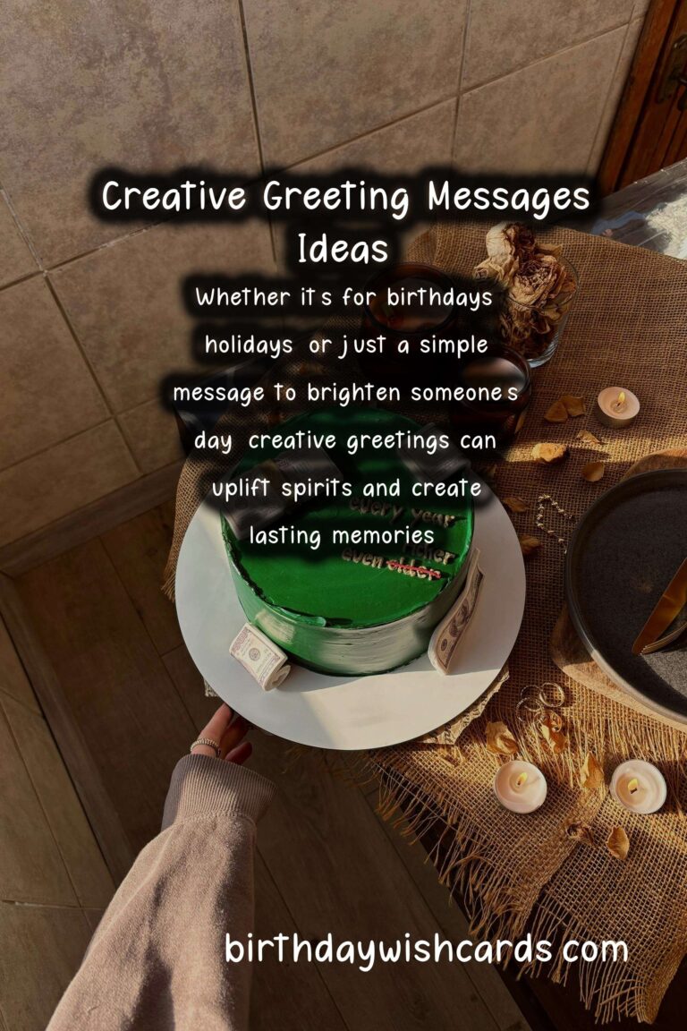 30 Joyful Creative Greeting Messages Ideas for Wishes & Greetings