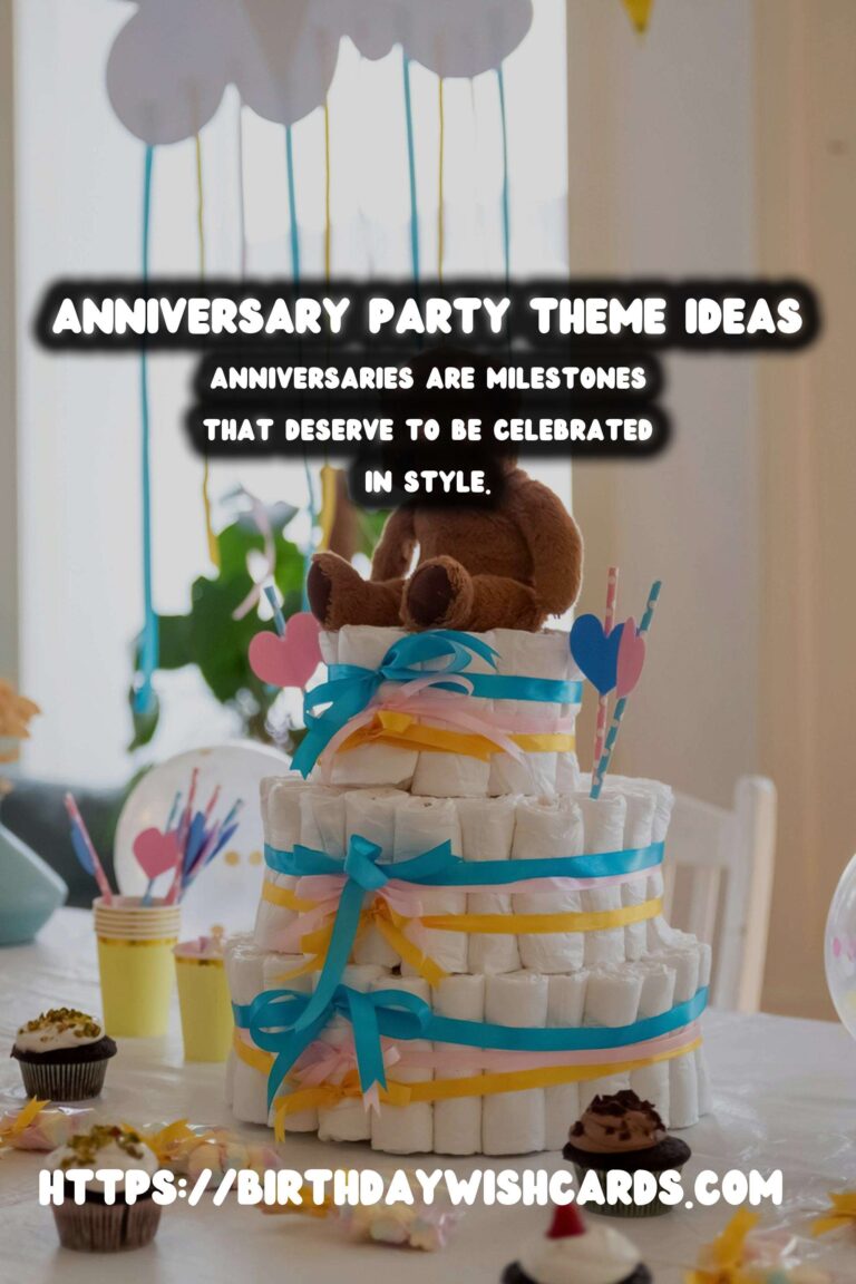 30 Practical Anniversary Party Theme Ideas for Unforgettable Celebrations