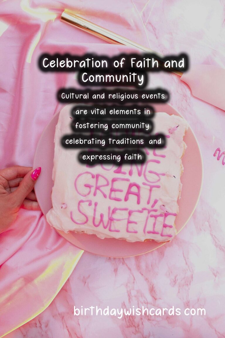30 Practical Faith Celebration Messages Ideas for Cultural & Religious Events