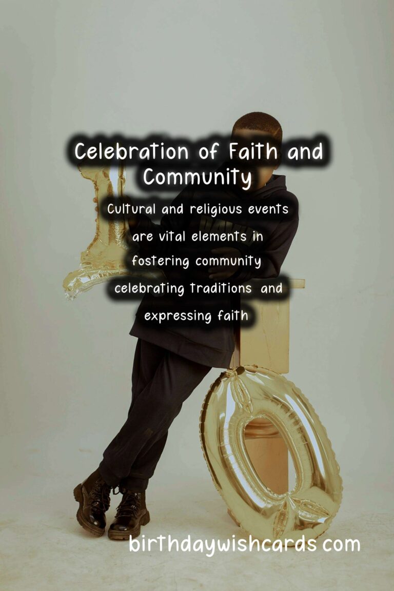 30 Practical Faith Celebration Messages Ideas for Cultural & Religious Events