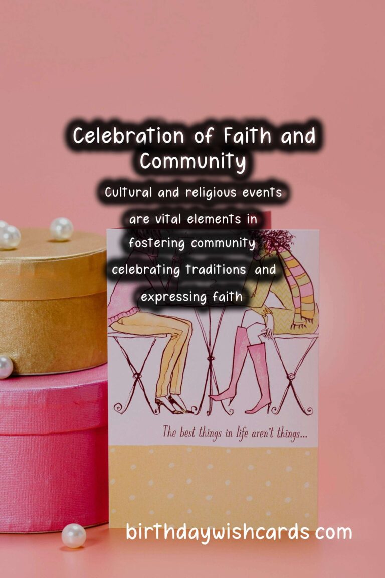 30 Practical Faith Celebration Messages Ideas for Cultural & Religious Events