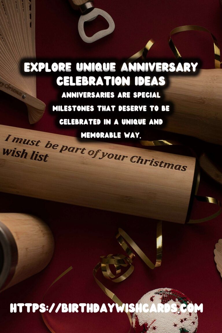 30 Unique Anniversary Planning Tips Ideas for Unforgettable Celebrations