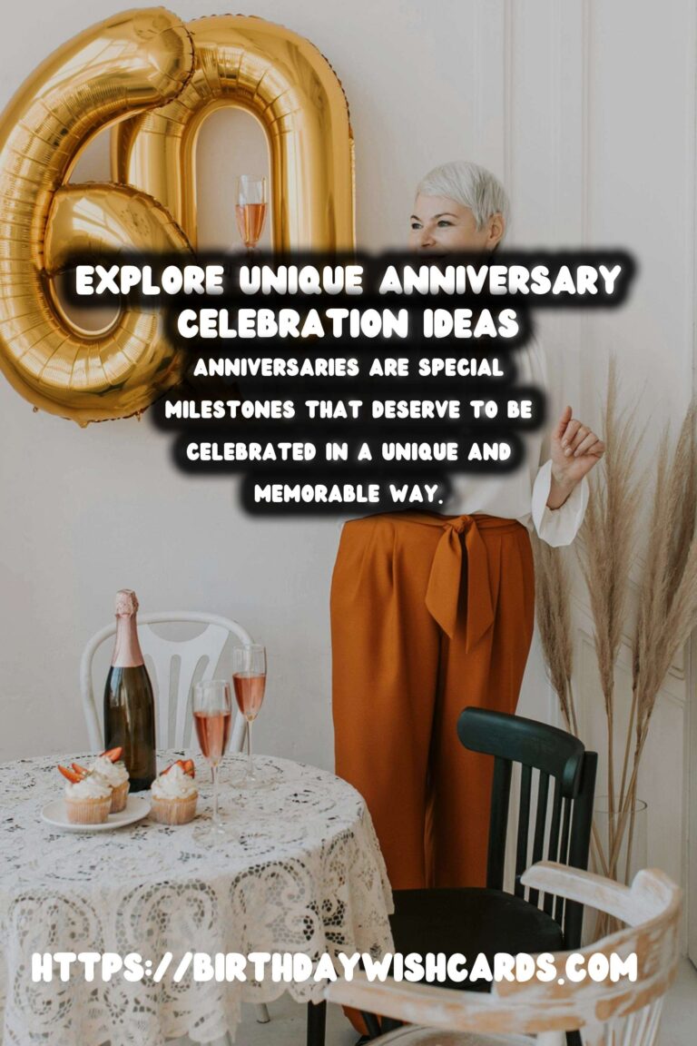30 Unique Anniversary Planning Tips Ideas for Unforgettable Celebrations