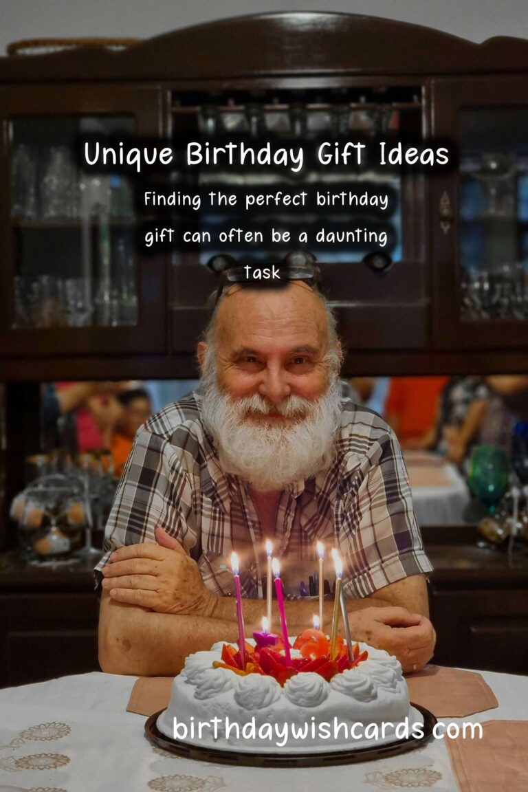 30 Unique Birthday Gift Ideas for Memorable Celebrations