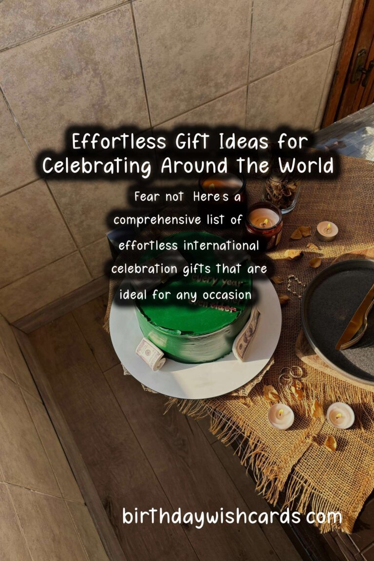 50 Effortless International Celebration Gifts Ideas for Global Celebrations
