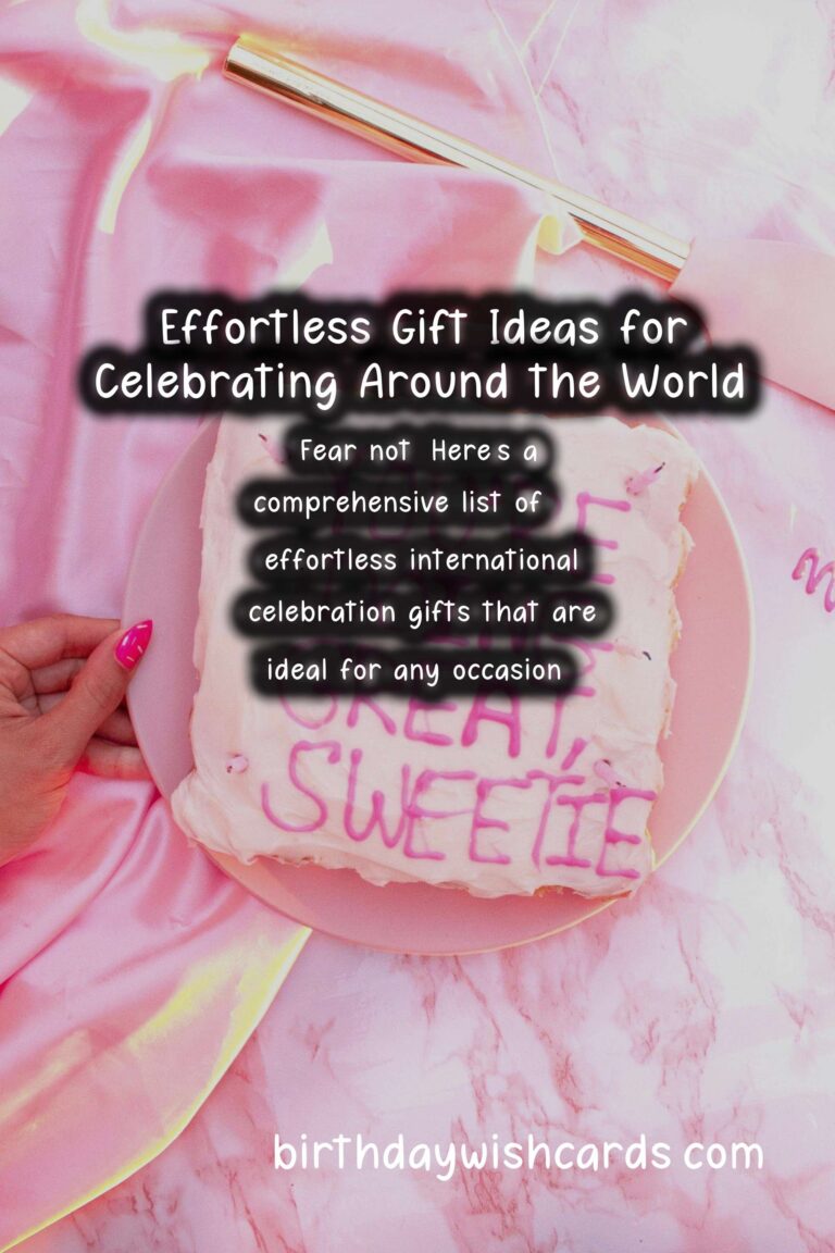 50 Effortless International Celebration Gifts Ideas for Global Celebrations